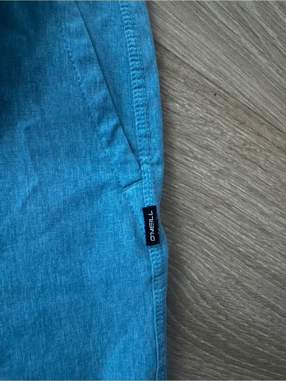 O'Neill Men's Light Blue Casual Shorts- hybrid